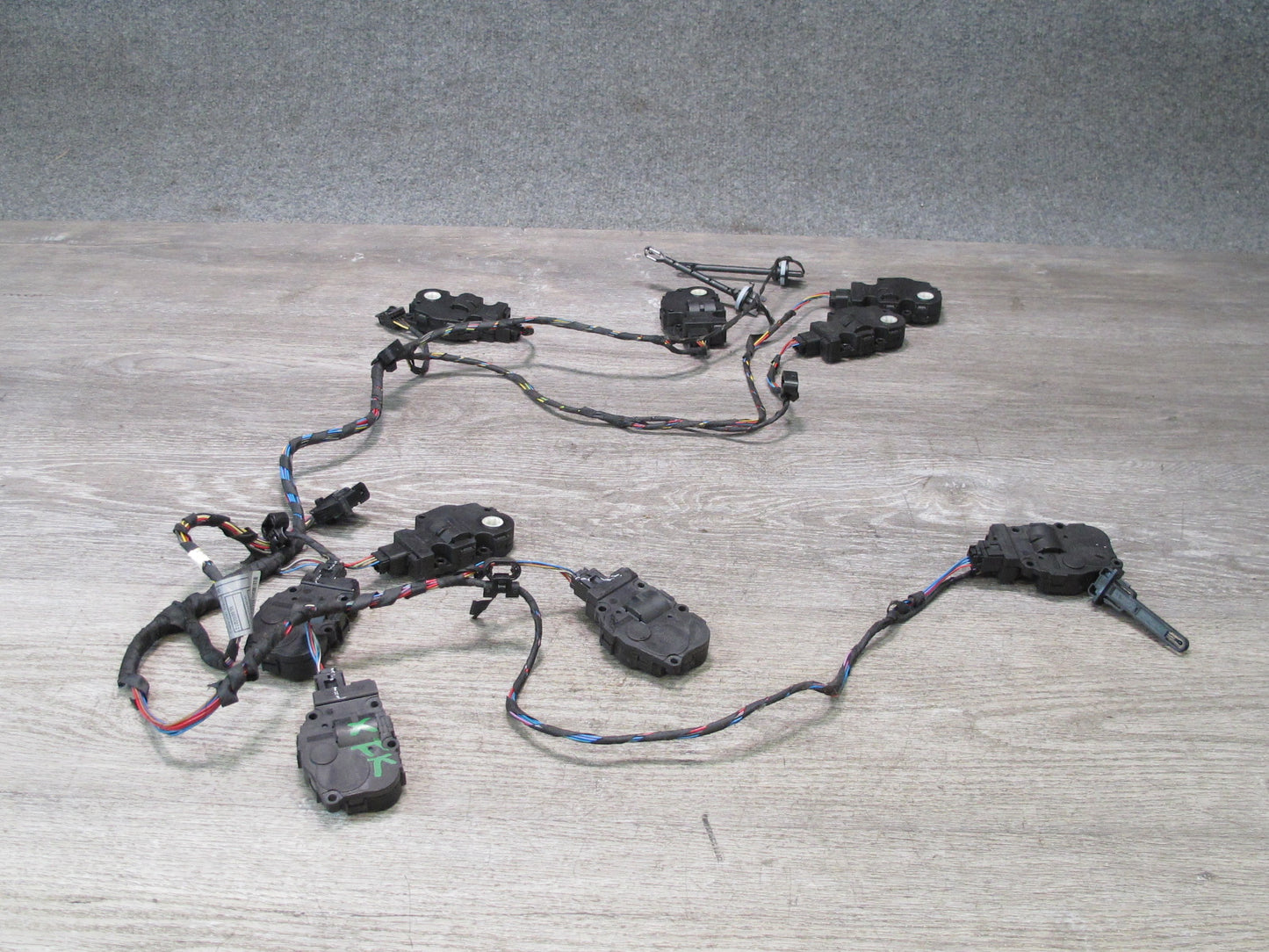 2014-2018 BMW F15 X5 A/C Heater Flap Door Actuator Motor Wiring Set