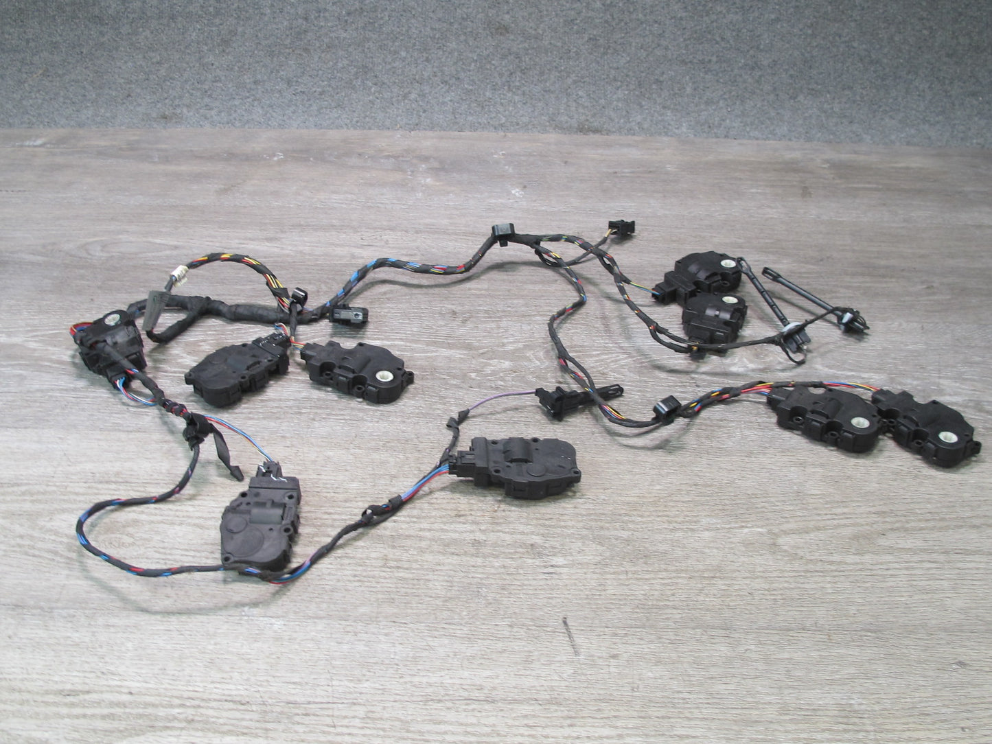2014-2018 BMW F15 X5 A/C Heater Flap Door Actuator Motor Wiring Set