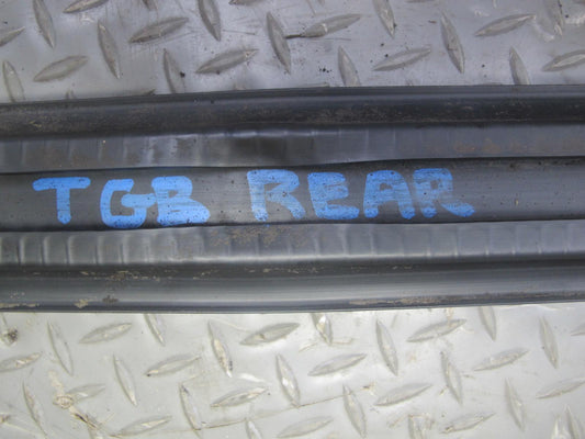 87-90 BMW E30 3-SERIES Rear Bumper Impact Rubber Strip Molding OEM