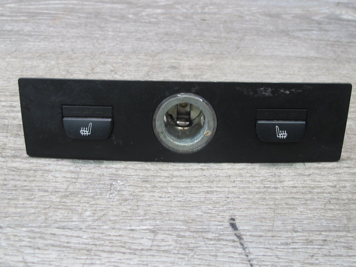 2014-2018 BMW F15 F34 Rear Center Console Heated Seat Switch Power Outlet Panel