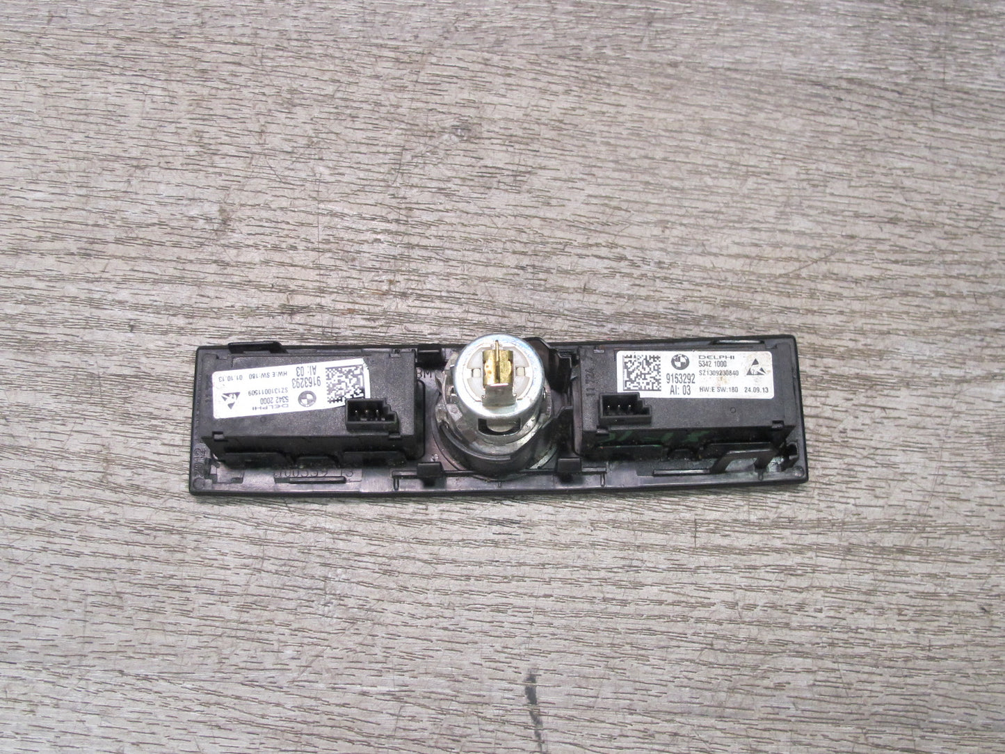 2014-2018 BMW F15 F34 Rear Center Console Heated Seat Switch Power Outlet Panel