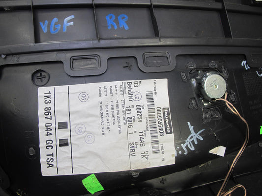 06-09 VW R32 GTI Rabbit 2-DR Rear Left Right Interior Quarter Trim Panel Set OEM
