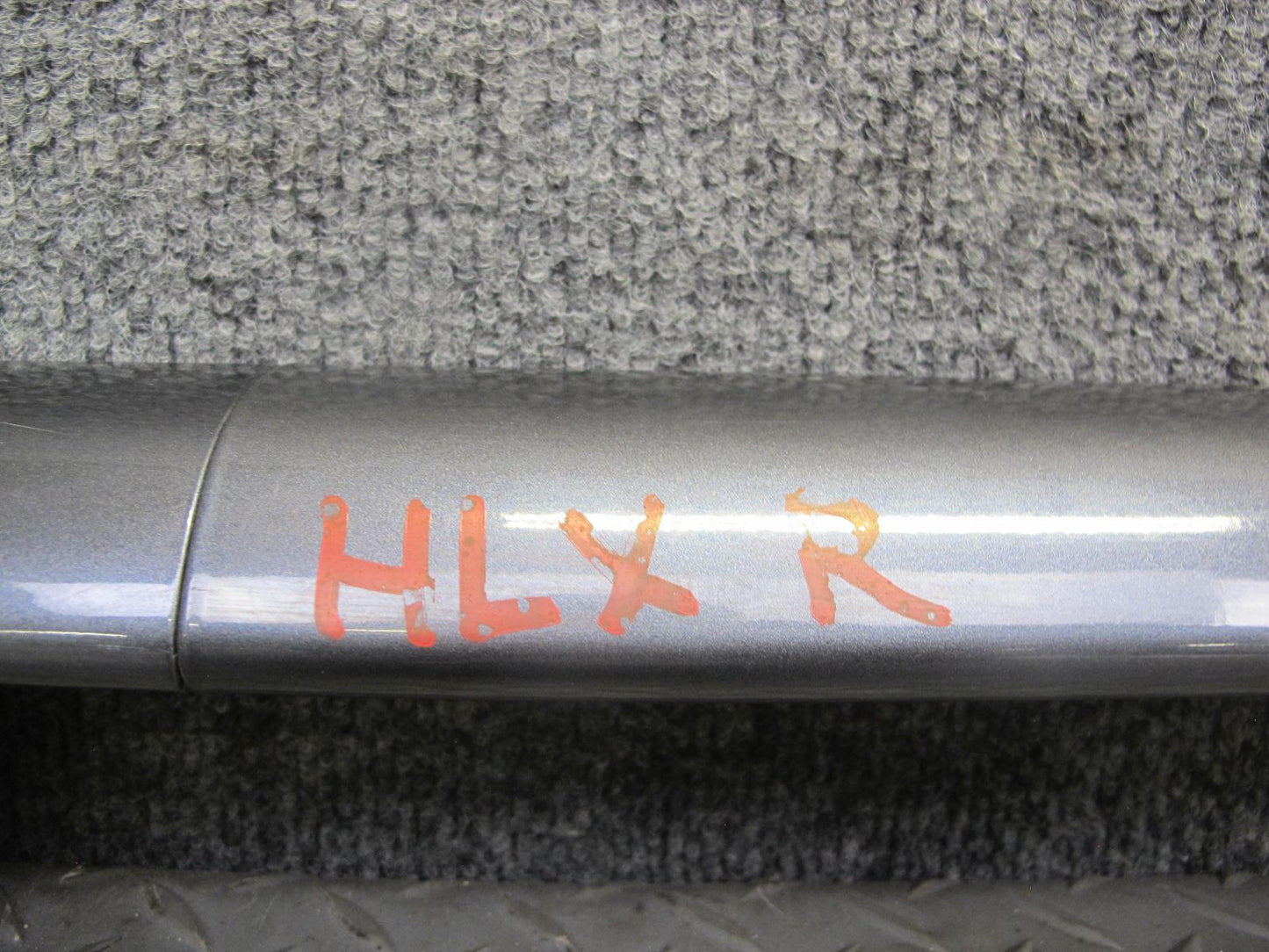 2003-2007 Lexus J100 LX470 Upper Roof Luggage Rack Bar Rail END Shell Set of 2