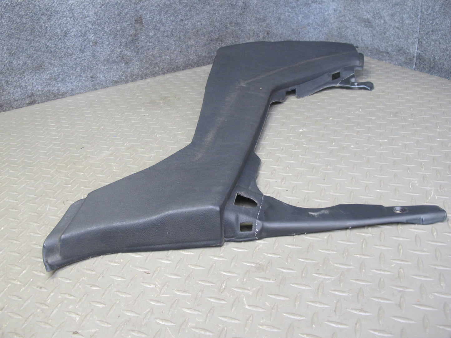 01-06 BMW E46 Convertible Set of 2 Rear Lower Quarter Trim Cover Panel Black OEM