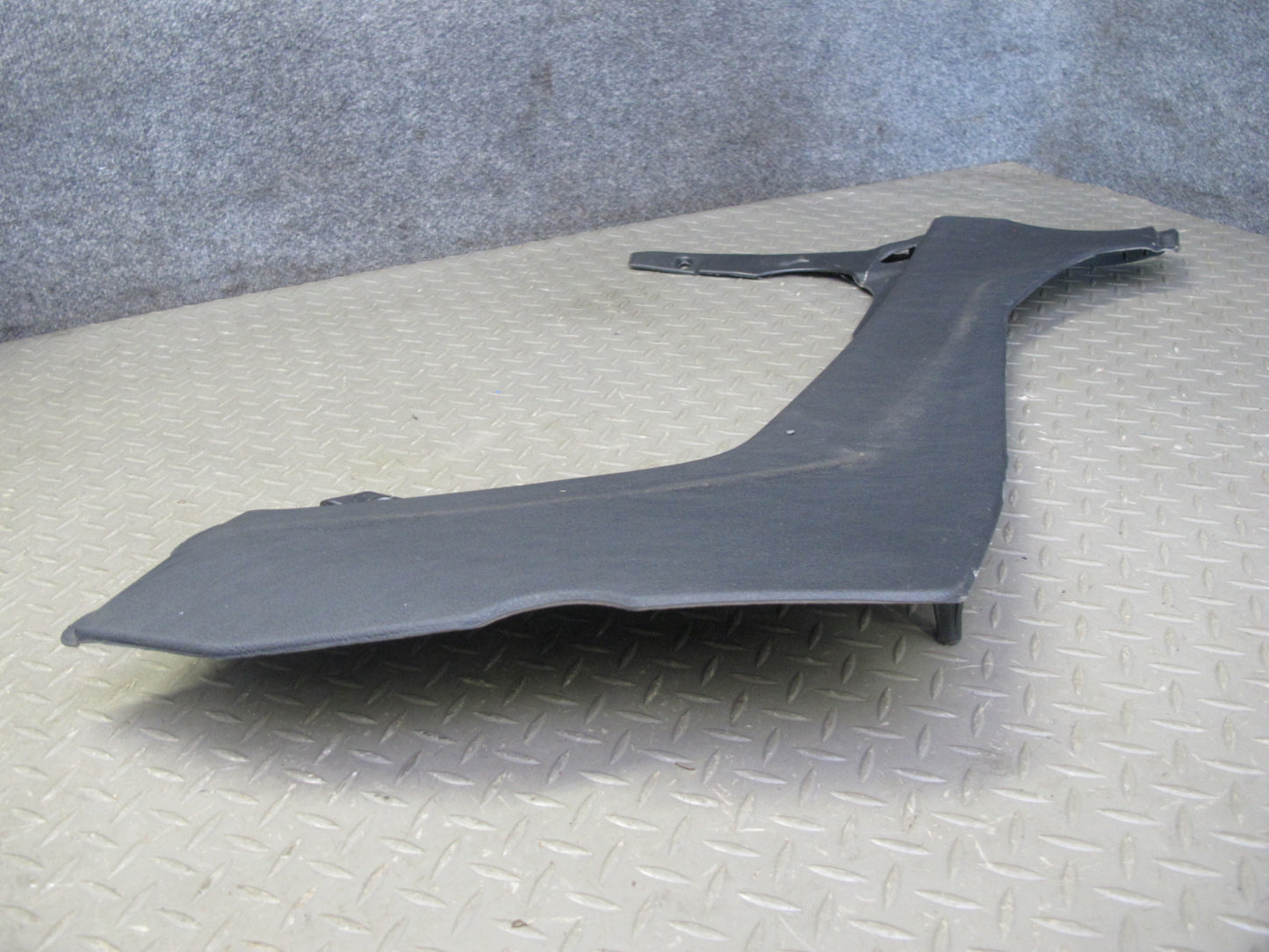 01-06 BMW E46 Convertible Set of 2 Rear Lower Quarter Trim Cover Panel Black OEM