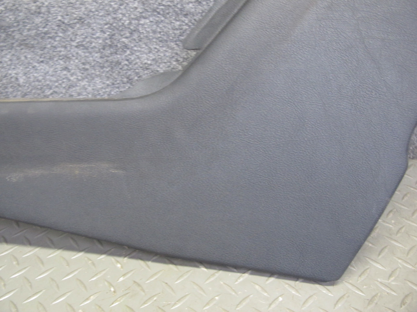 01-06 BMW E46 Convertible Set of 2 Rear Lower Quarter Trim Cover Panel Black OEM