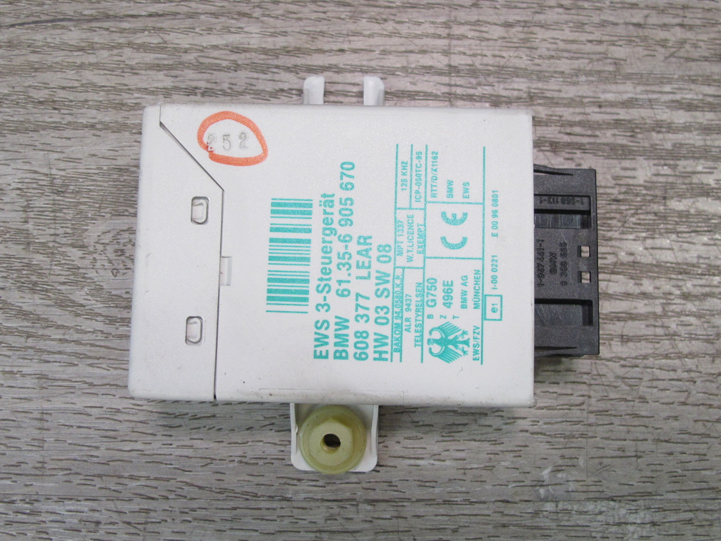 01-02 BMW E46 330CI M54 MT Engine ECU DME EWS Immo Ignition Trunk Door Lock Set