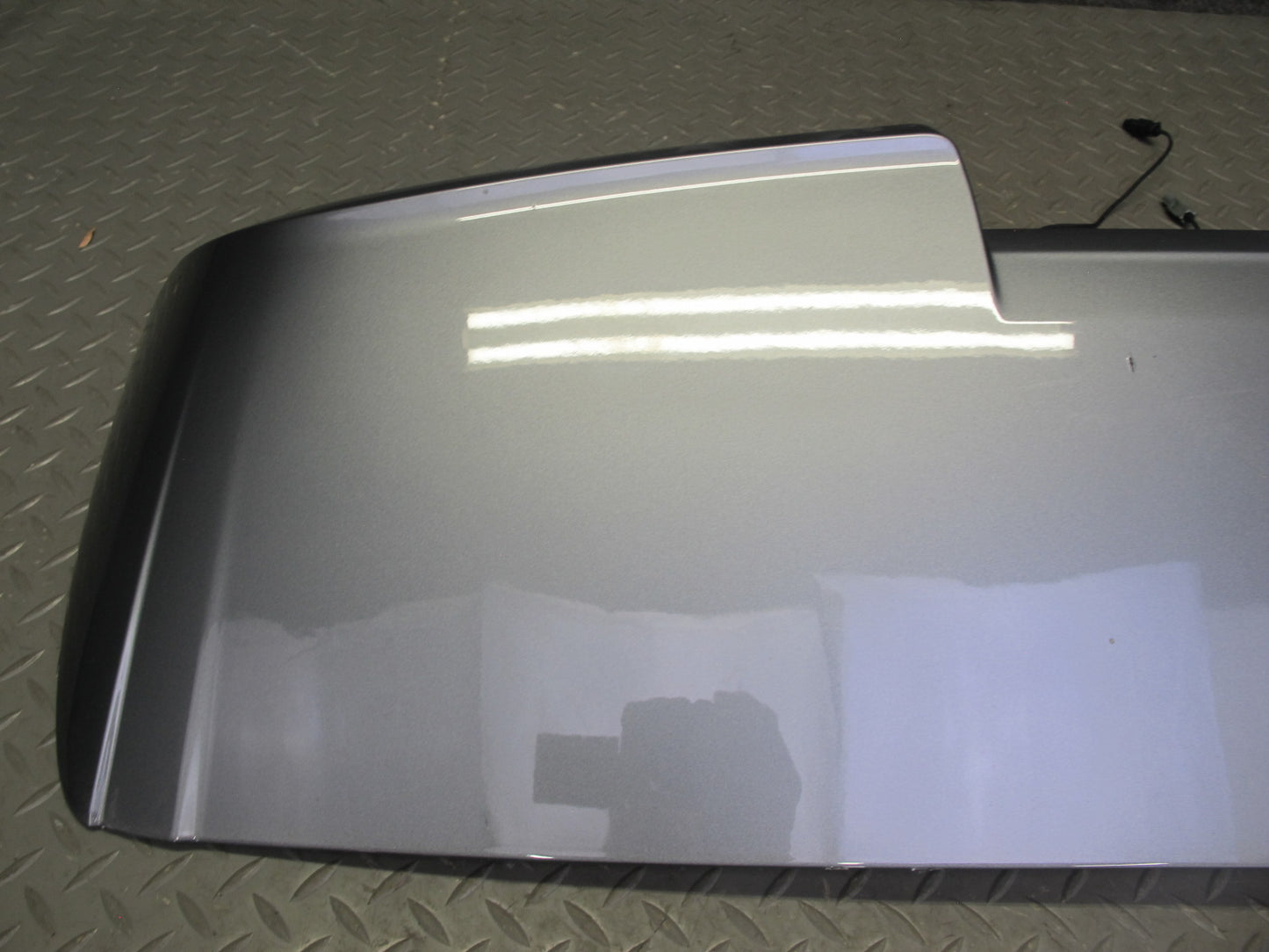 08-10 Porsche Cayenne 957 Turbo Rear Trunk Lid Tailgate Spoiler w Brake Light