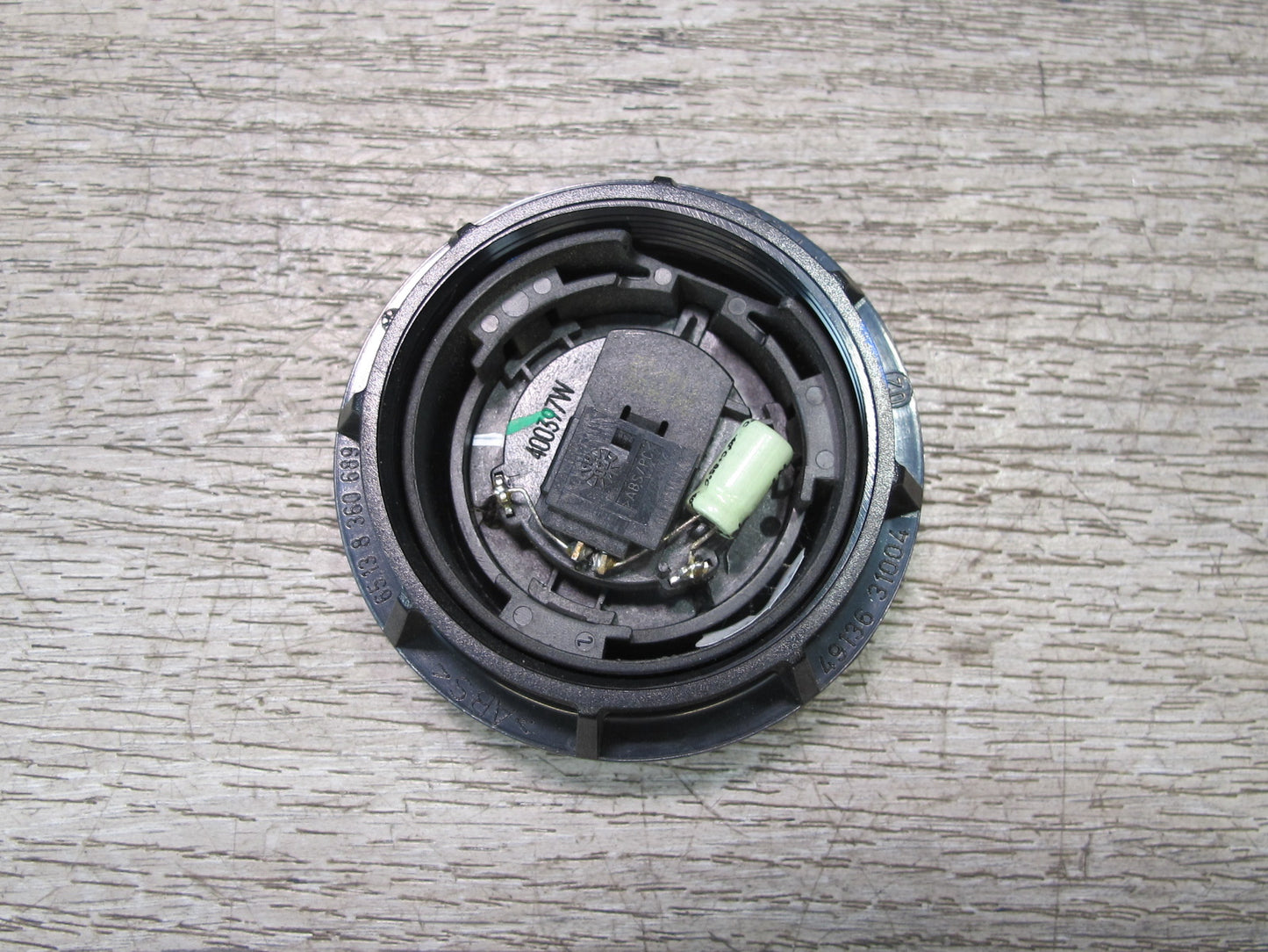 01-06 BMW E46 Convertible Set of 2 Rear Tweeter Speaker w Grille OEM