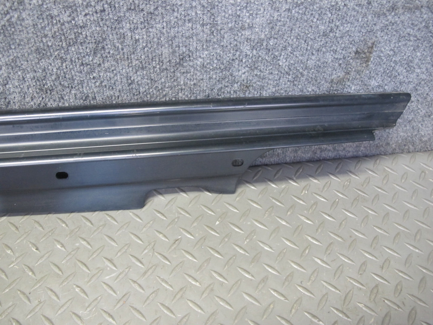 87-91 BMW E30 325i Convertible Set of 4 Door Scuff Sill Plate Trim Cover OEM