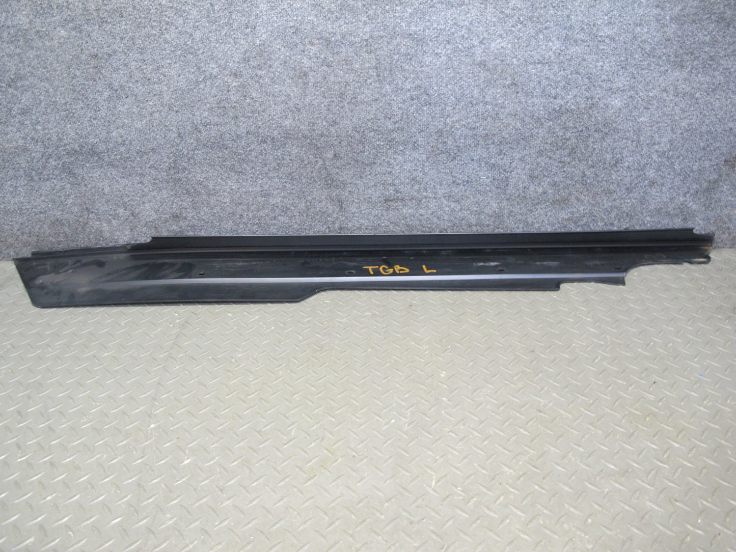87-91 BMW E30 325i Convertible Set of 4 Door Scuff Sill Plate Trim Cover OEM