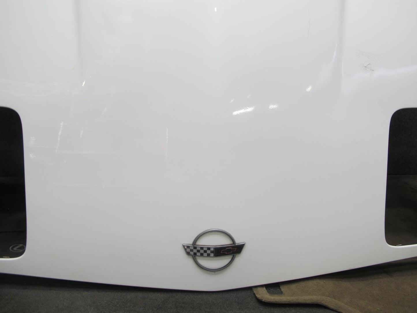 85-96 Chevrolet Corvette C4 Front Hood Bonnet Shell Panel Artic White OEM