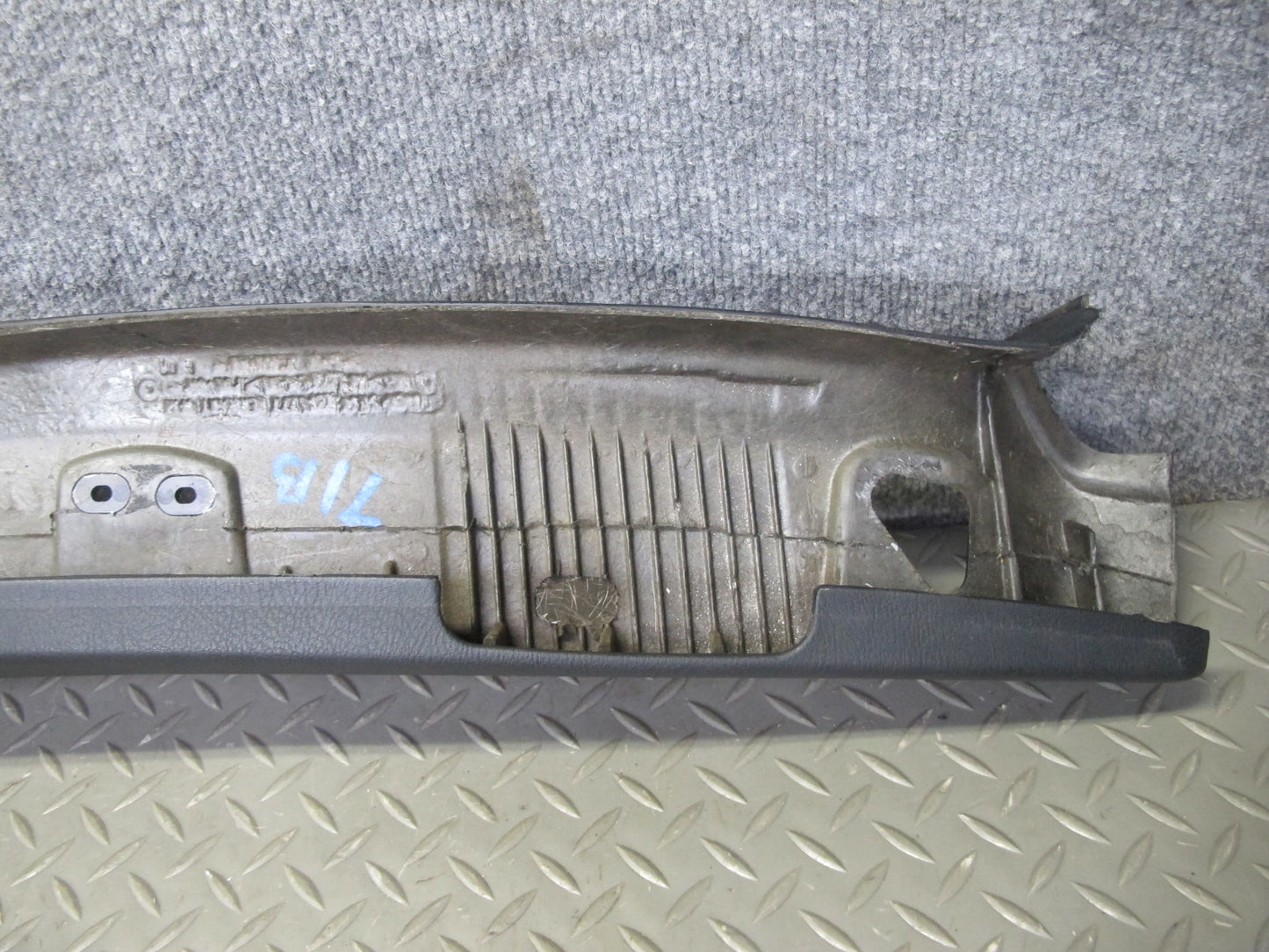 01-06 BMW E46 Convertible Front Upper Headliner Trim Cover Panel OEM