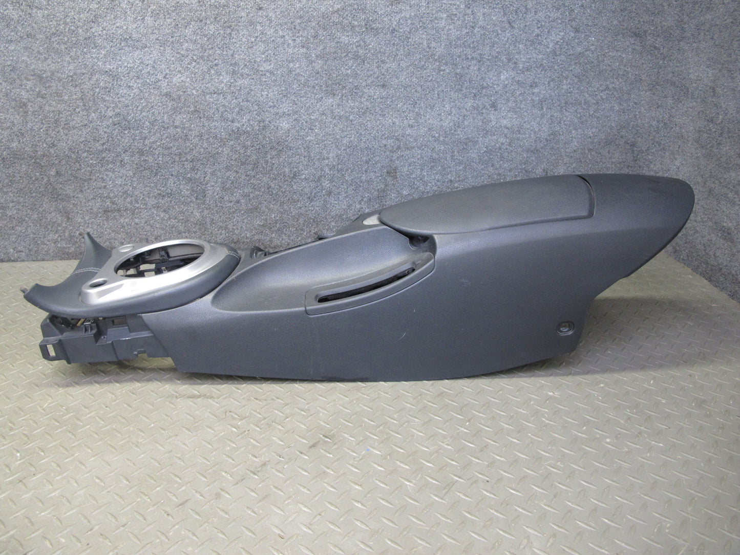 10-14 Nissan 370Z Z34 A/T Front Center Console Trim Cover Panel Black OEM