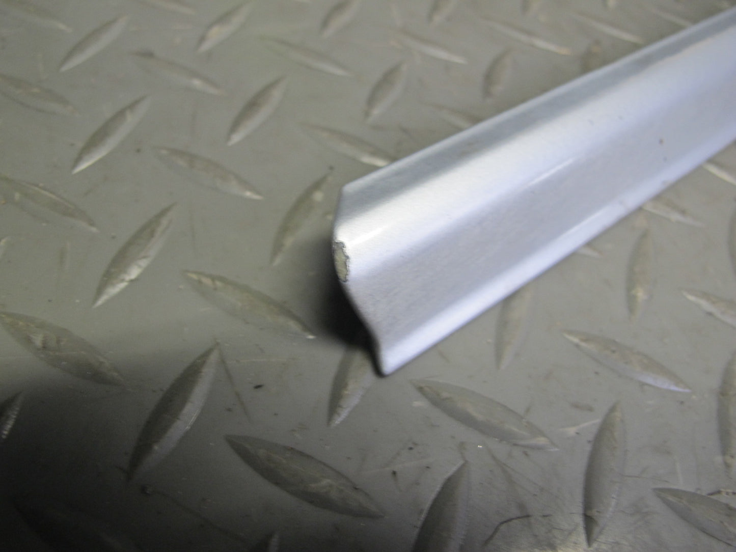 01-06 BMW E46 Coupe Convertible Set of 3 Left Door & Quarter Molding Silver OEM
