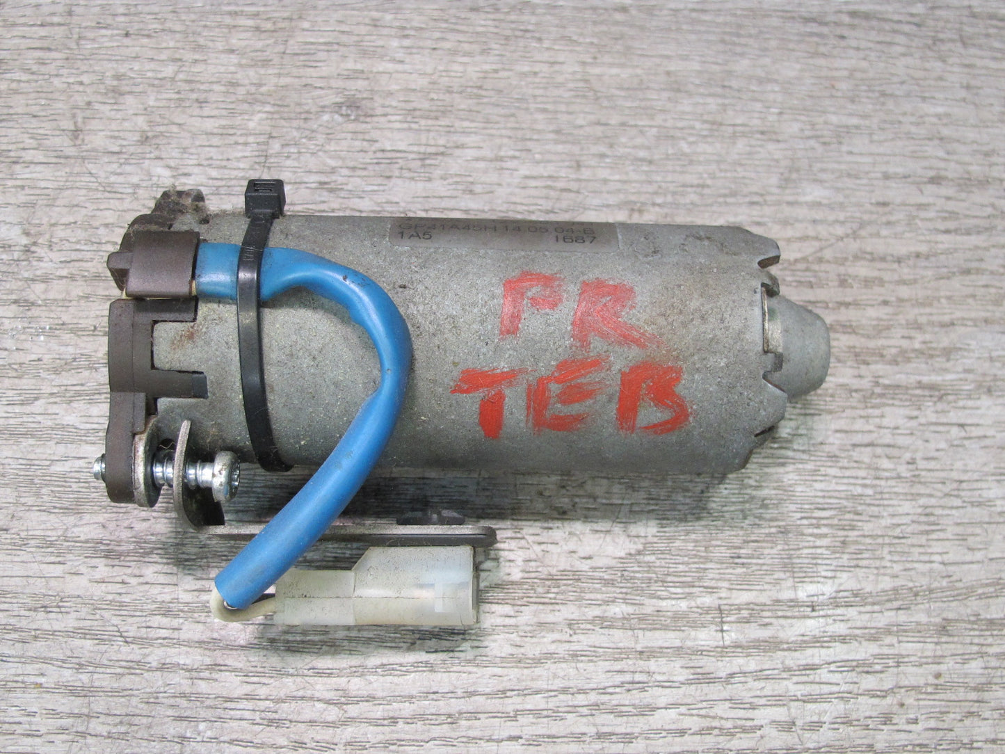 01-06 BMW E46 Convertible Set of 5 Front Right Seat Adjustment Drive Motor OEM
