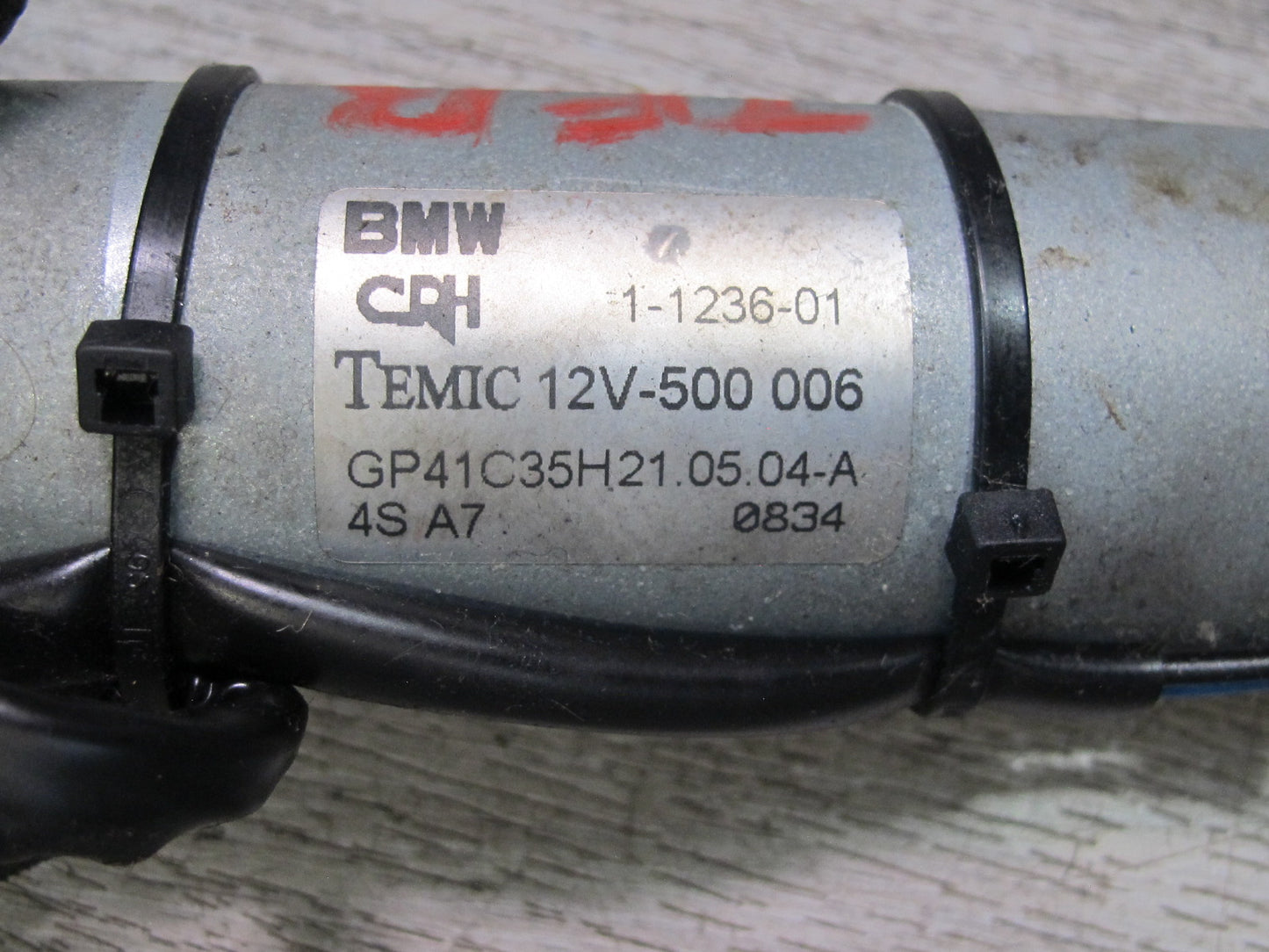 01-06 BMW E46 Convertible Set of 5 Front Right Seat Adjustment Drive Motor OEM
