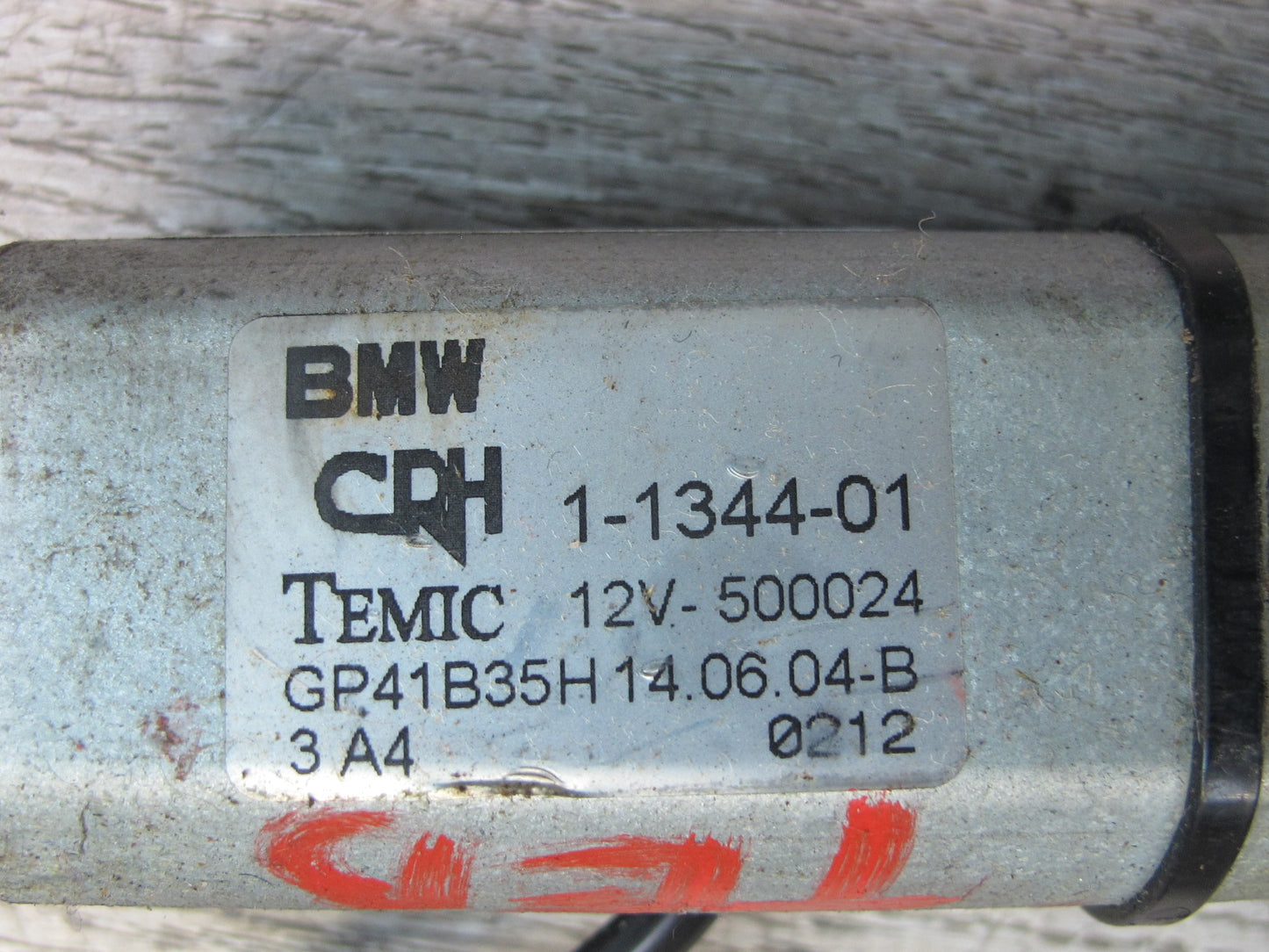 01-06 BMW E46 Convertible Set of 5 Front Right Seat Adjustment Drive Motor OEM