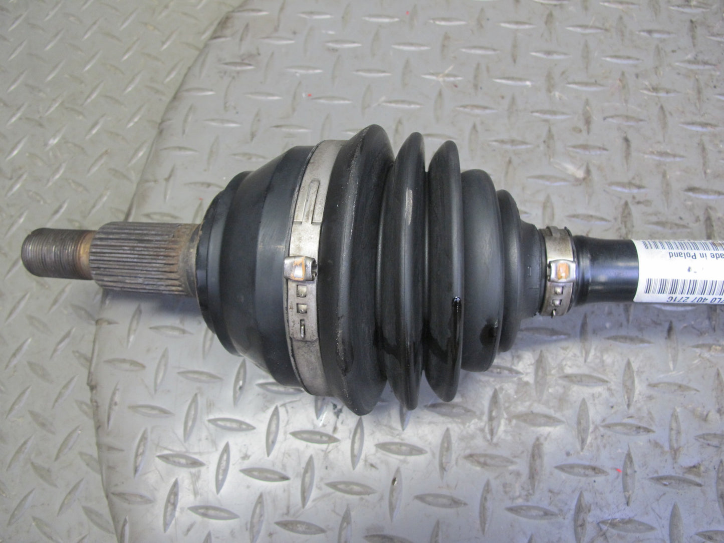 2006 Porsche Cayenne 955 Turbo Front Left Suspension Axle Shaft 7L0407271C