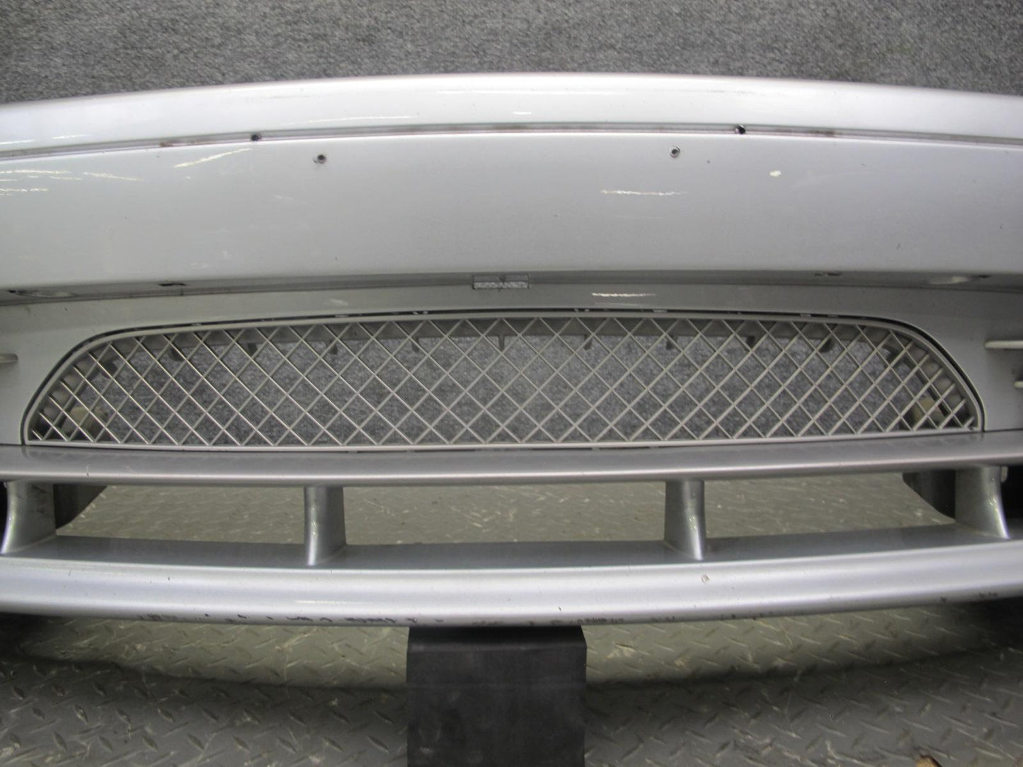 01-03 BMW E46 330ci Coupe Conv Front Bumper Cover w Fog Lights Titan Silver OEM