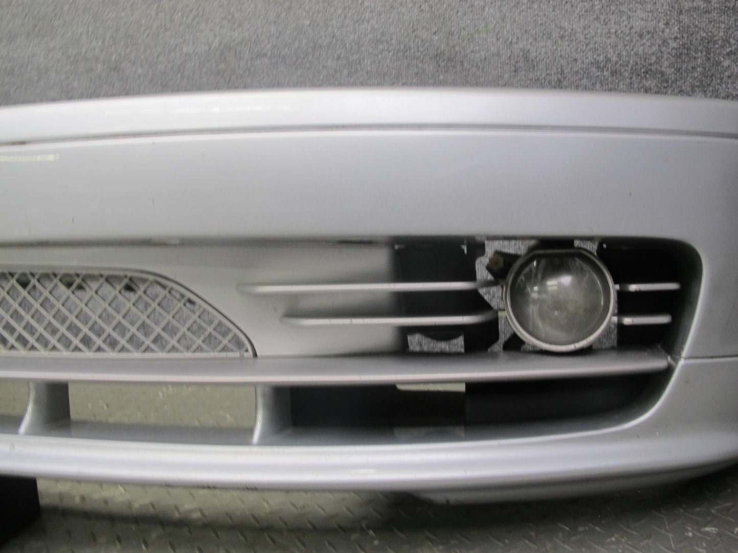 01-03 BMW E46 330ci Coupe Conv Front Bumper Cover w Fog Lights Titan Silver OEM
