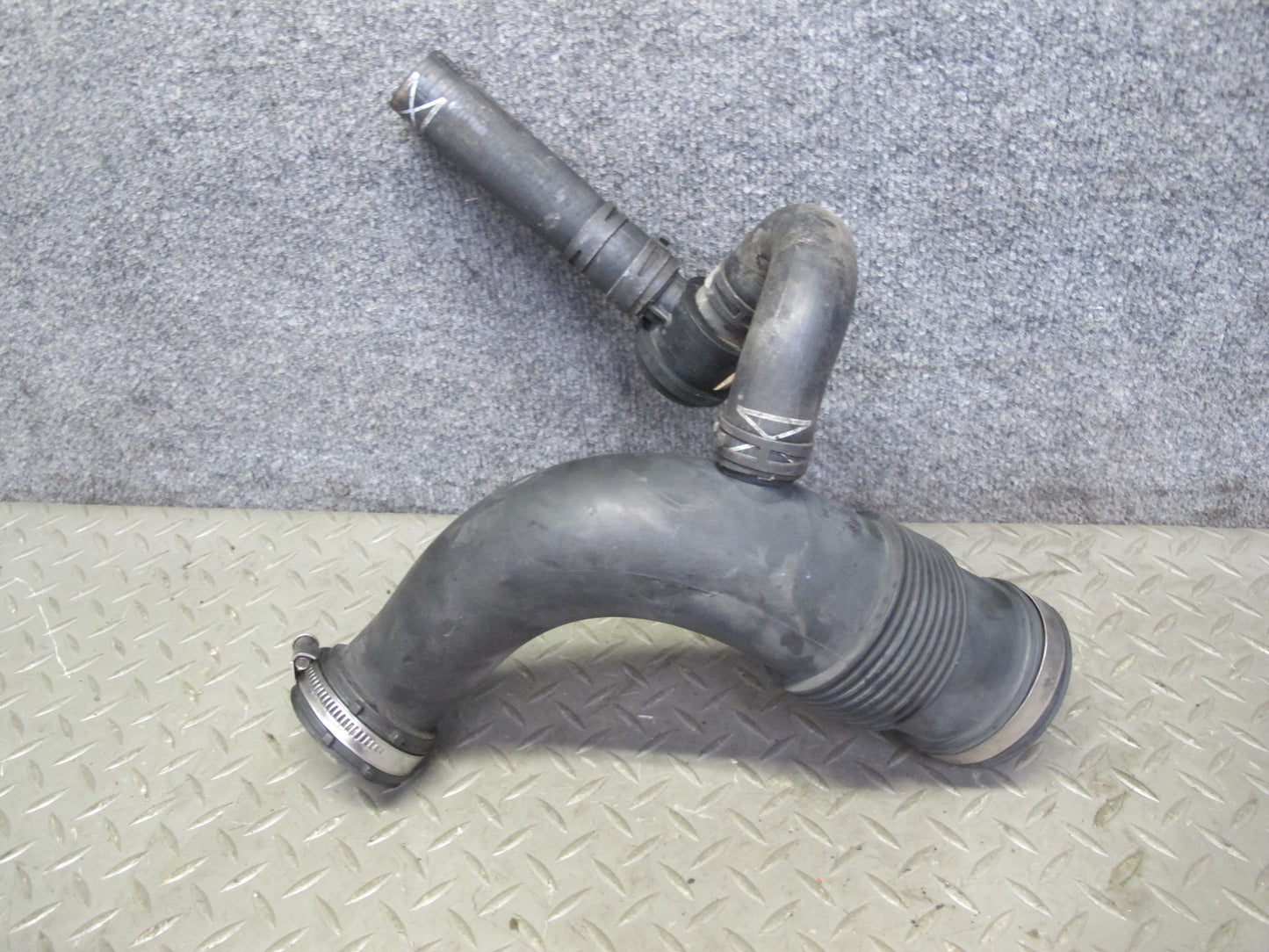 2003-2006 Porsche Cayenne 955 Turbo Air Intake Hose Pipe Line Set