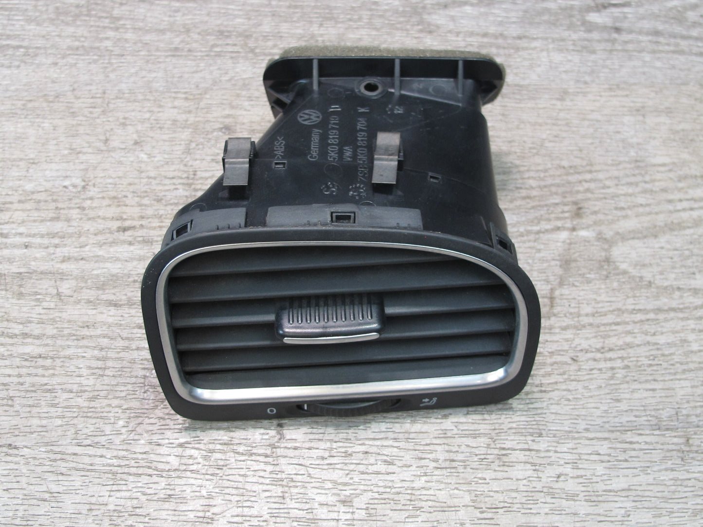 10-14 VW Golf R 1K8 GTI MK6 Dash A/C Air Vent Grille Center Outer Set OEM
