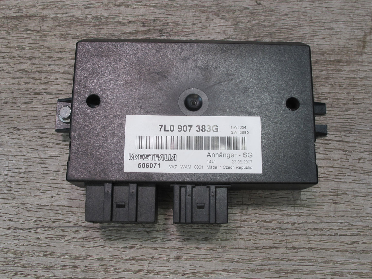 2003-2010 Porsche Cayenne 955 957 TOW Towing Trailer Control Module 7L0907383G