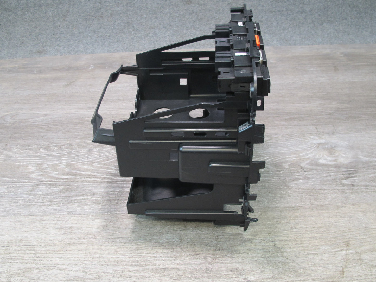 2003-2010 Porsche Cayenne 957 Dash Center Radio Mount Bracket Panel w Switches