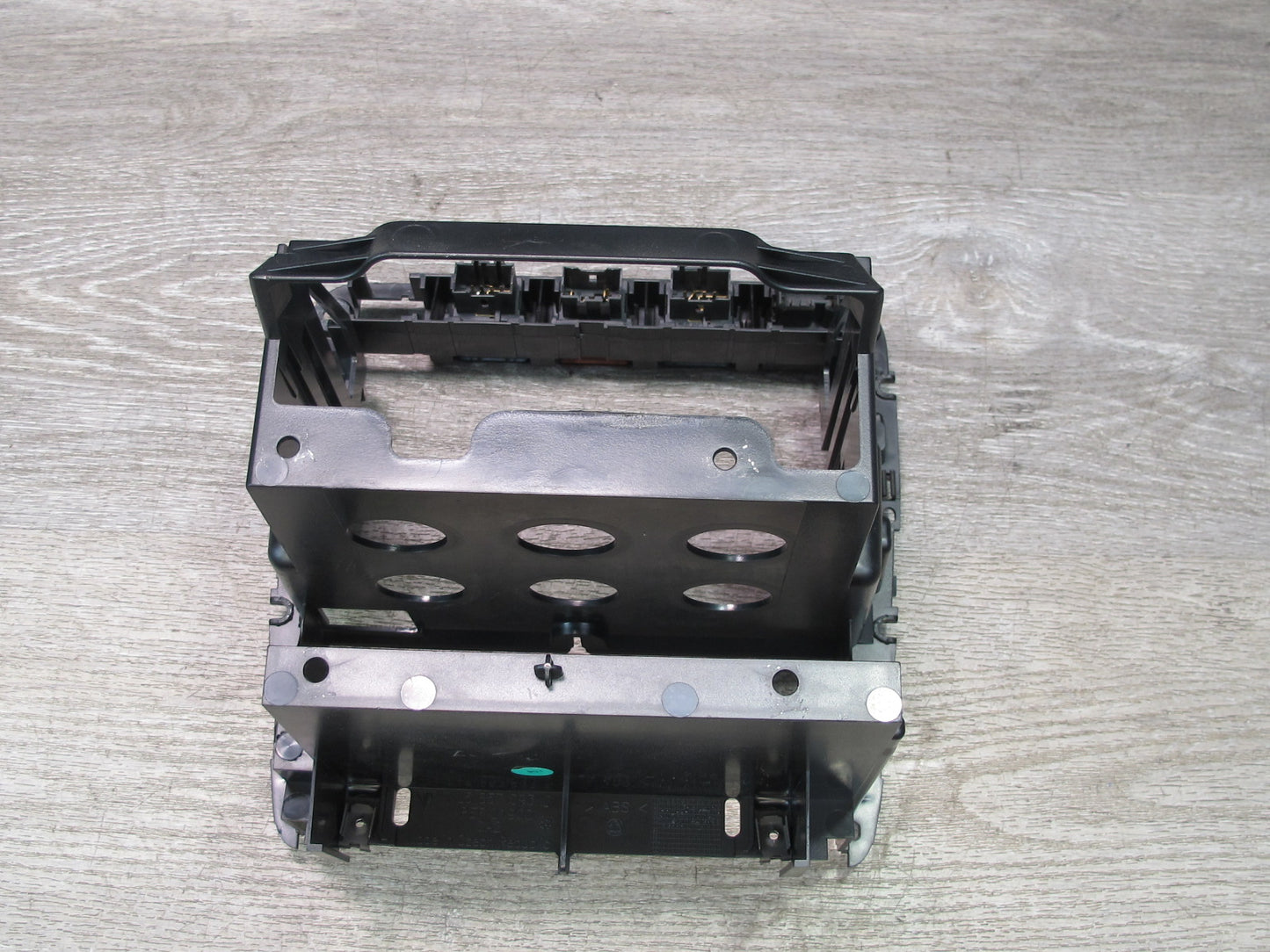 2003-2010 Porsche Cayenne 957 Dash Center Radio Mount Bracket Panel w Switches