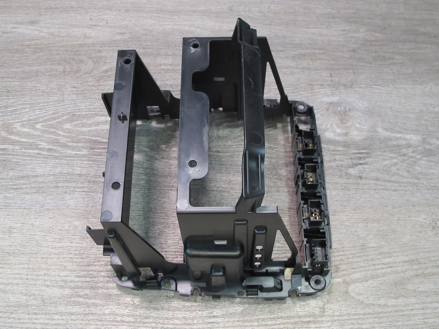 2003-2010 Porsche Cayenne 957 Dash Center Radio Mount Bracket Panel w Switches