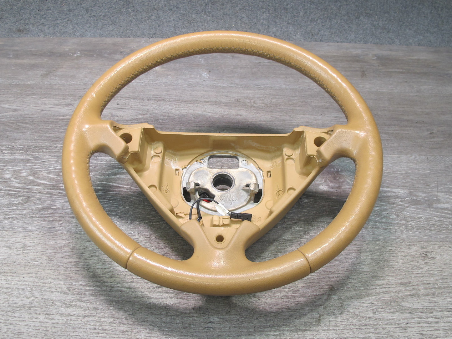 2003-2010 Porsche Cayenne 955 957 Leather Steering Sand Beige