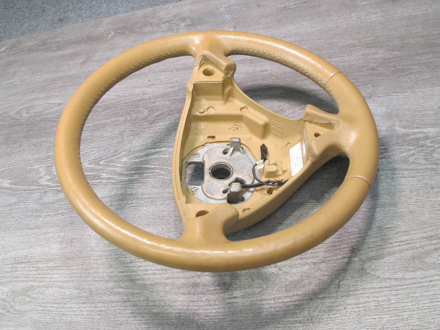 2003-2010 Porsche Cayenne 955 957 Leather Steering Sand Beige