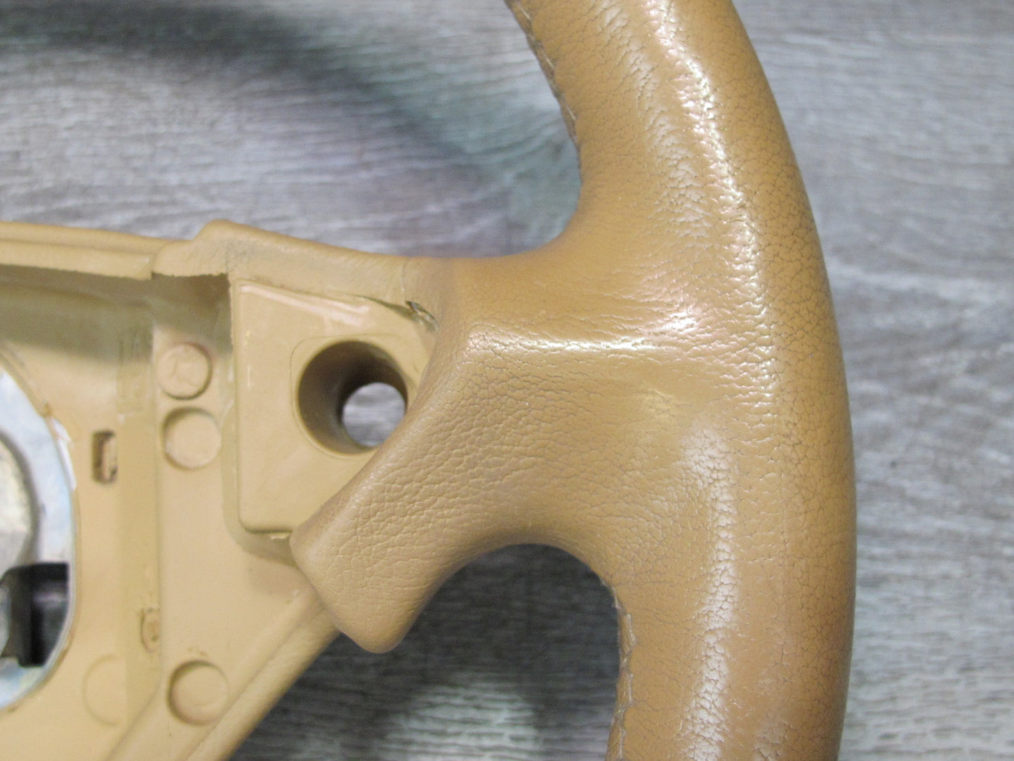 2003-2010 Porsche Cayenne 955 957 Leather Steering Sand Beige