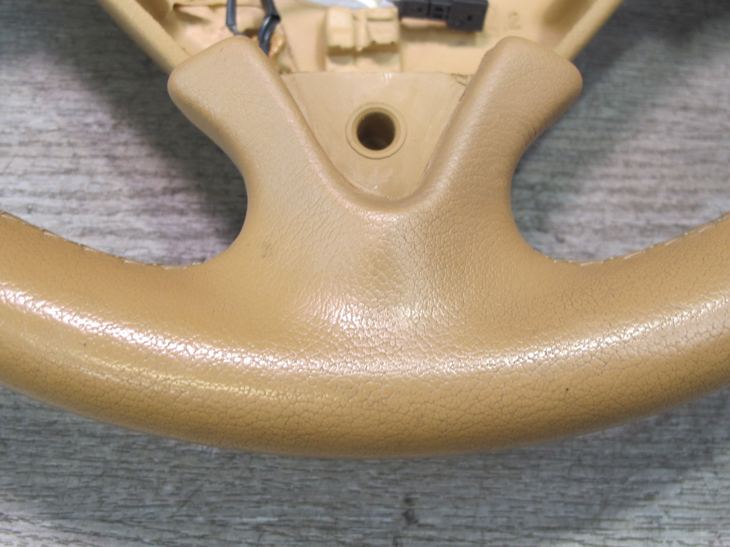 2003-2010 Porsche Cayenne 955 957 Leather Steering Sand Beige
