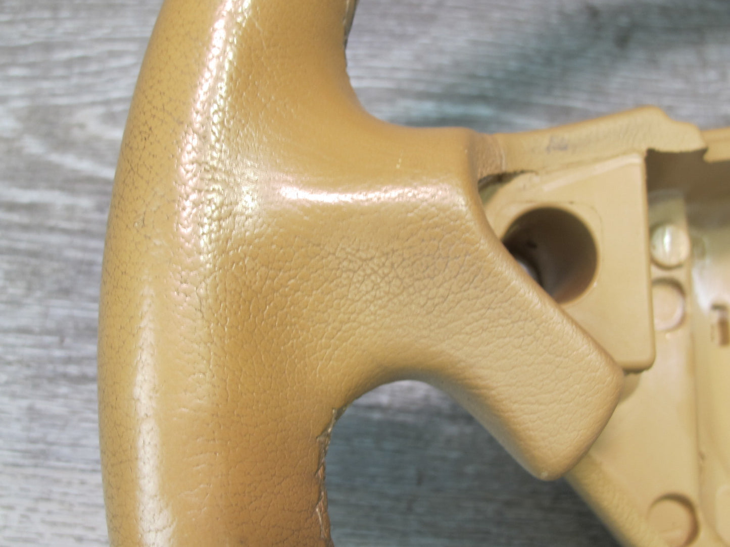 2003-2010 Porsche Cayenne 955 957 Leather Steering Sand Beige