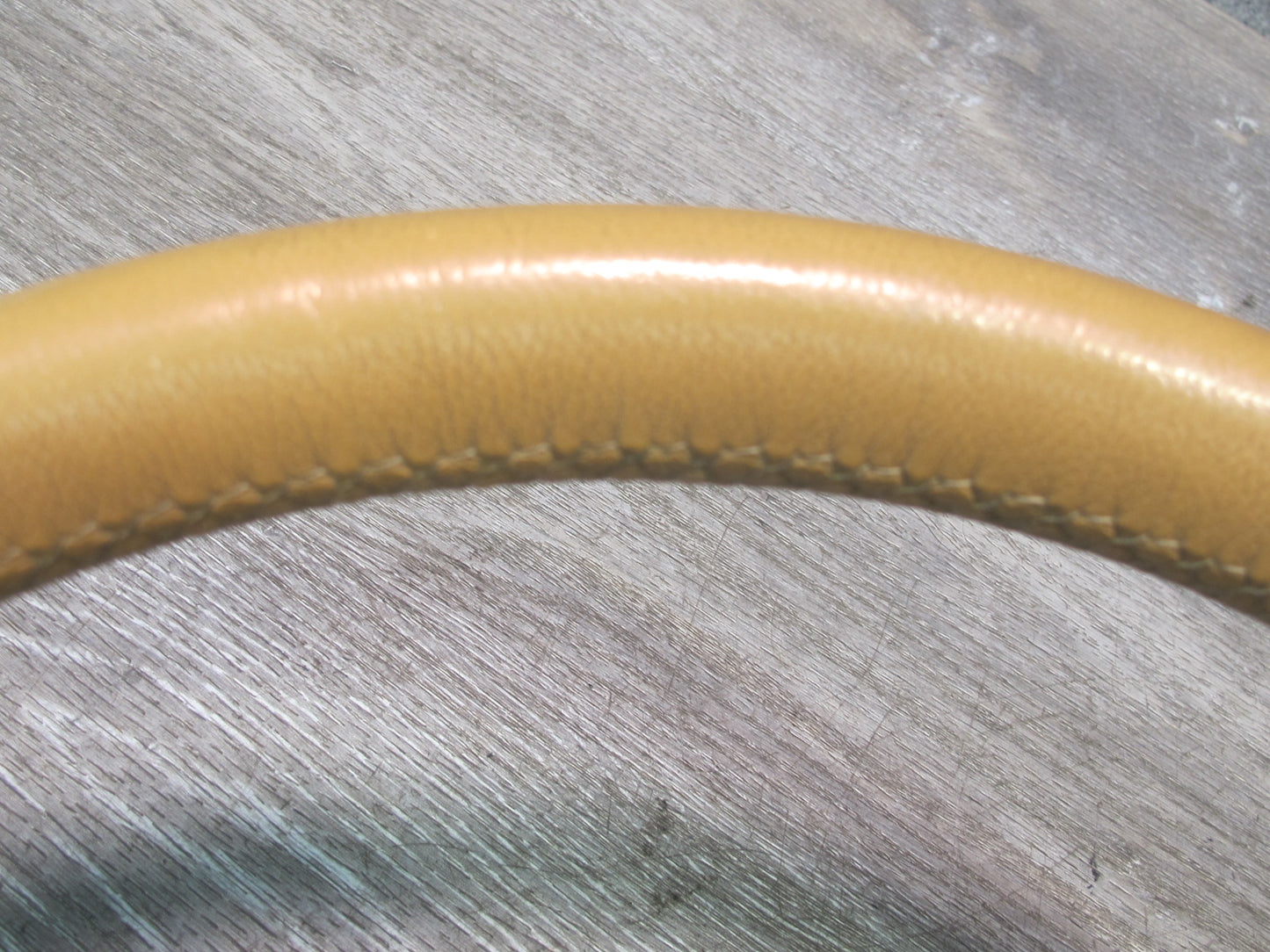 2003-2010 Porsche Cayenne 955 957 Leather Steering Sand Beige