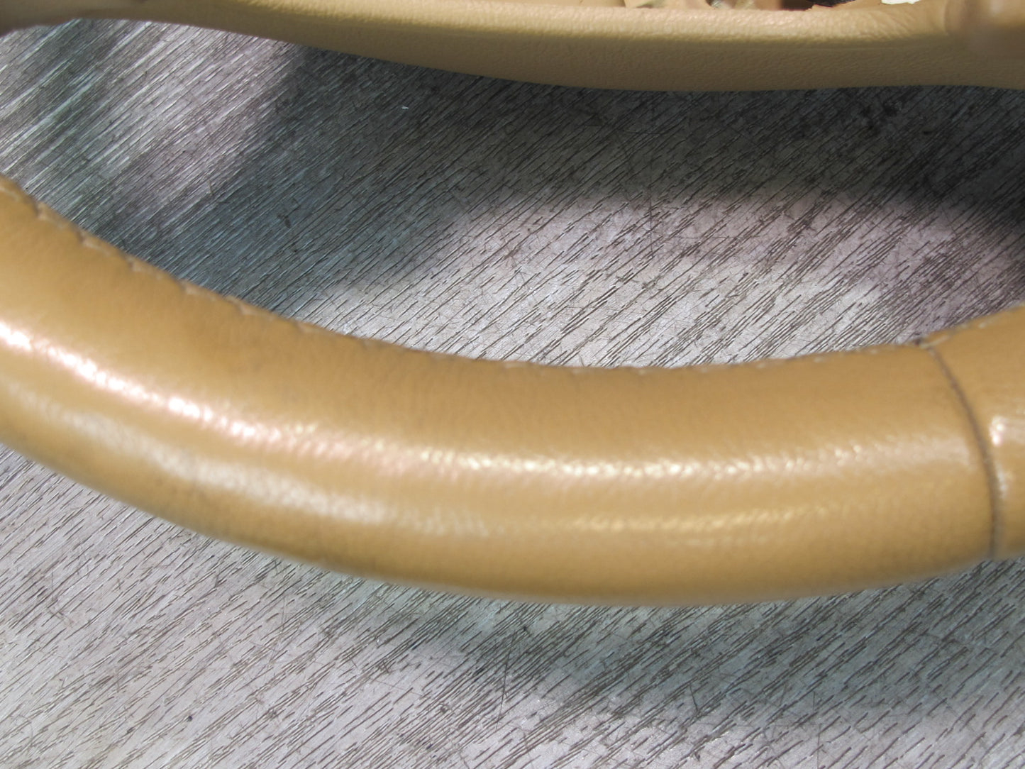 2003-2010 Porsche Cayenne 955 957 Leather Steering Sand Beige