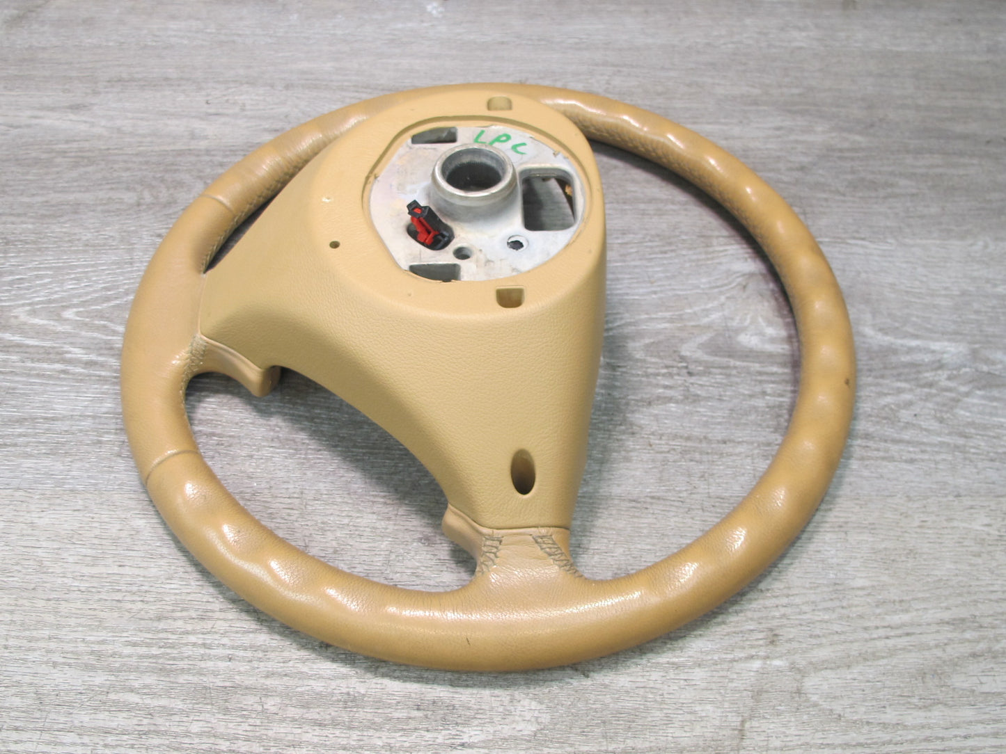 2003-2010 Porsche Cayenne 955 957 Leather Steering Sand Beige