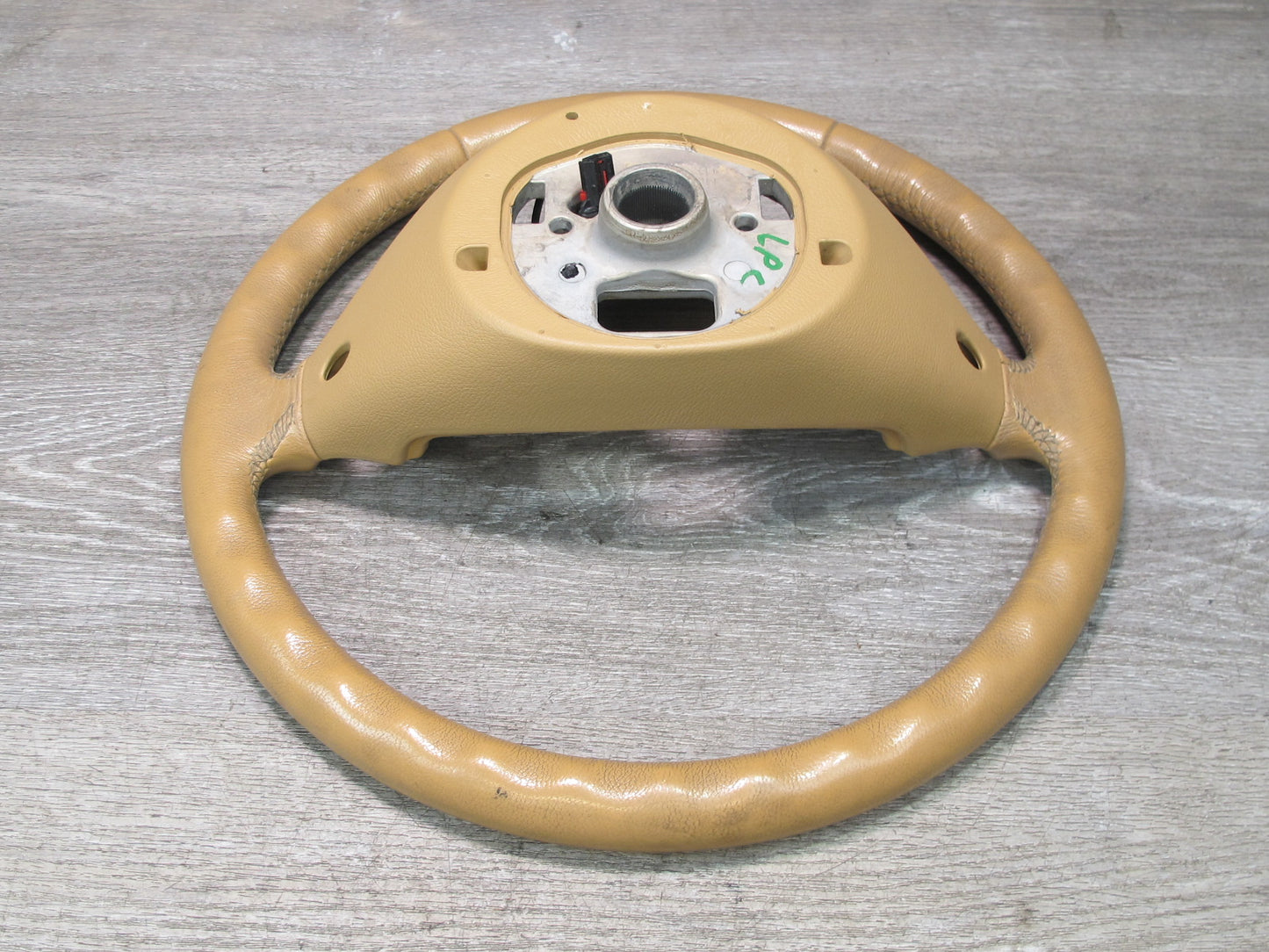 2003-2010 Porsche Cayenne 955 957 Leather Steering Sand Beige