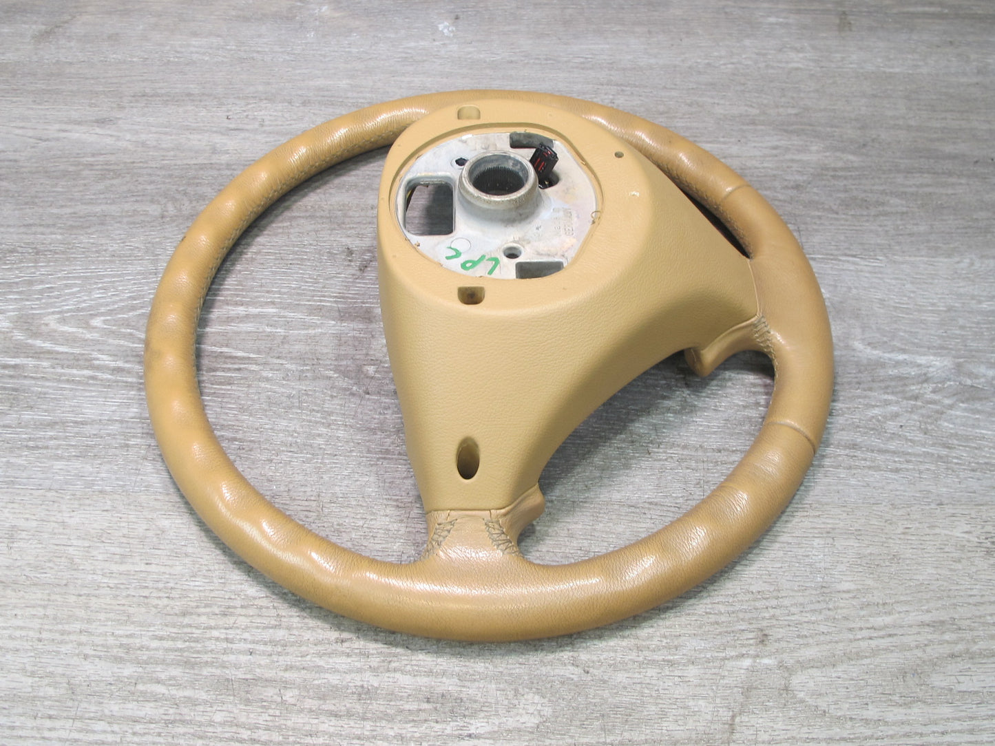 2003-2010 Porsche Cayenne 955 957 Leather Steering Sand Beige