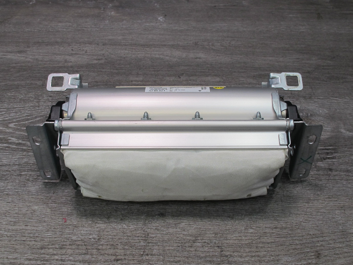 03-10 PORSCHE CAYENNE 955 957 FRONT RIGHT PASSENGER SIDE DASH SRS AIRBAG OEM