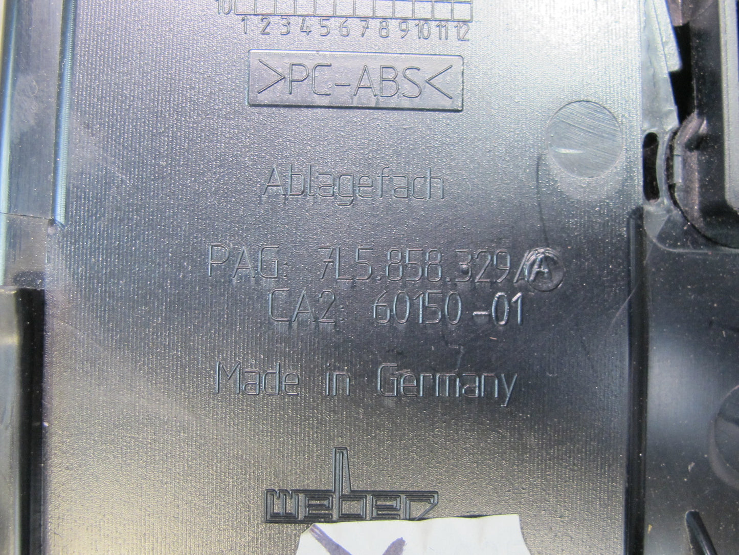 2008-2010 Porsche Cayenne 957 Dash Front Ash Tray w Lighter 7L5857321