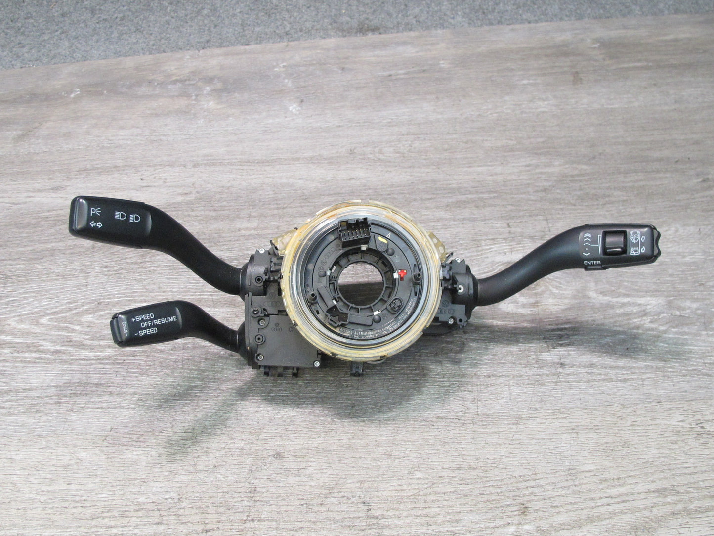 06-10 PORSCHE CAYENNE 955 957 STEERING COLUMN MULTI SWITCH CLOCK SPRING OEM