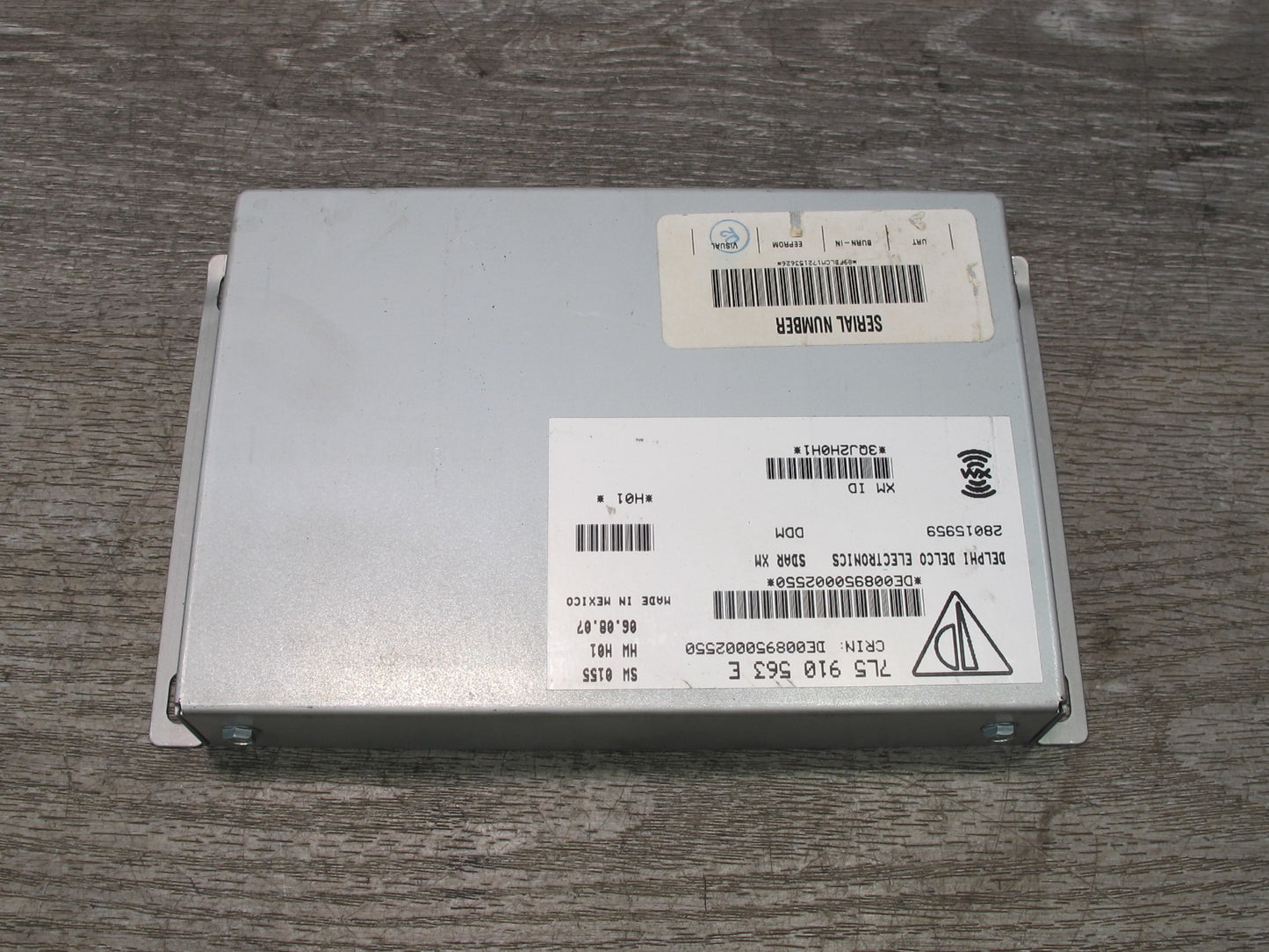 2003-2010 Porsche Cayenne 957 Sirius Satellite Radio Receiver Module 7L5910563E