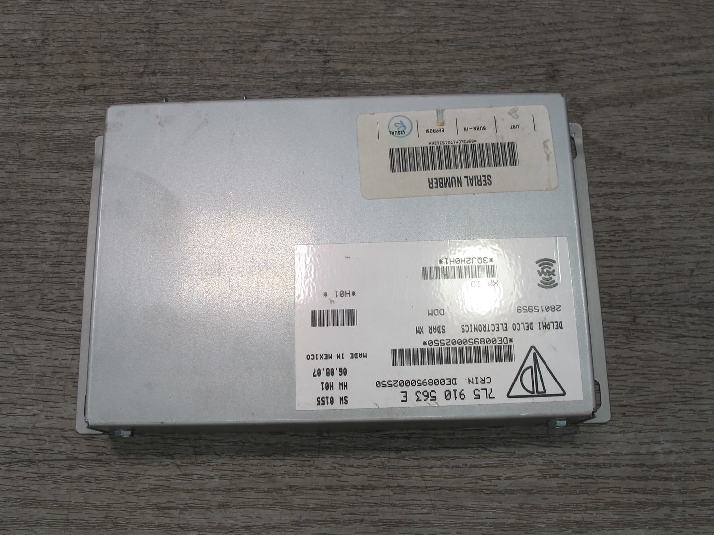2003-2010 Porsche Cayenne 957 Sirius Satellite Radio Receiver Module 7L5910563E
