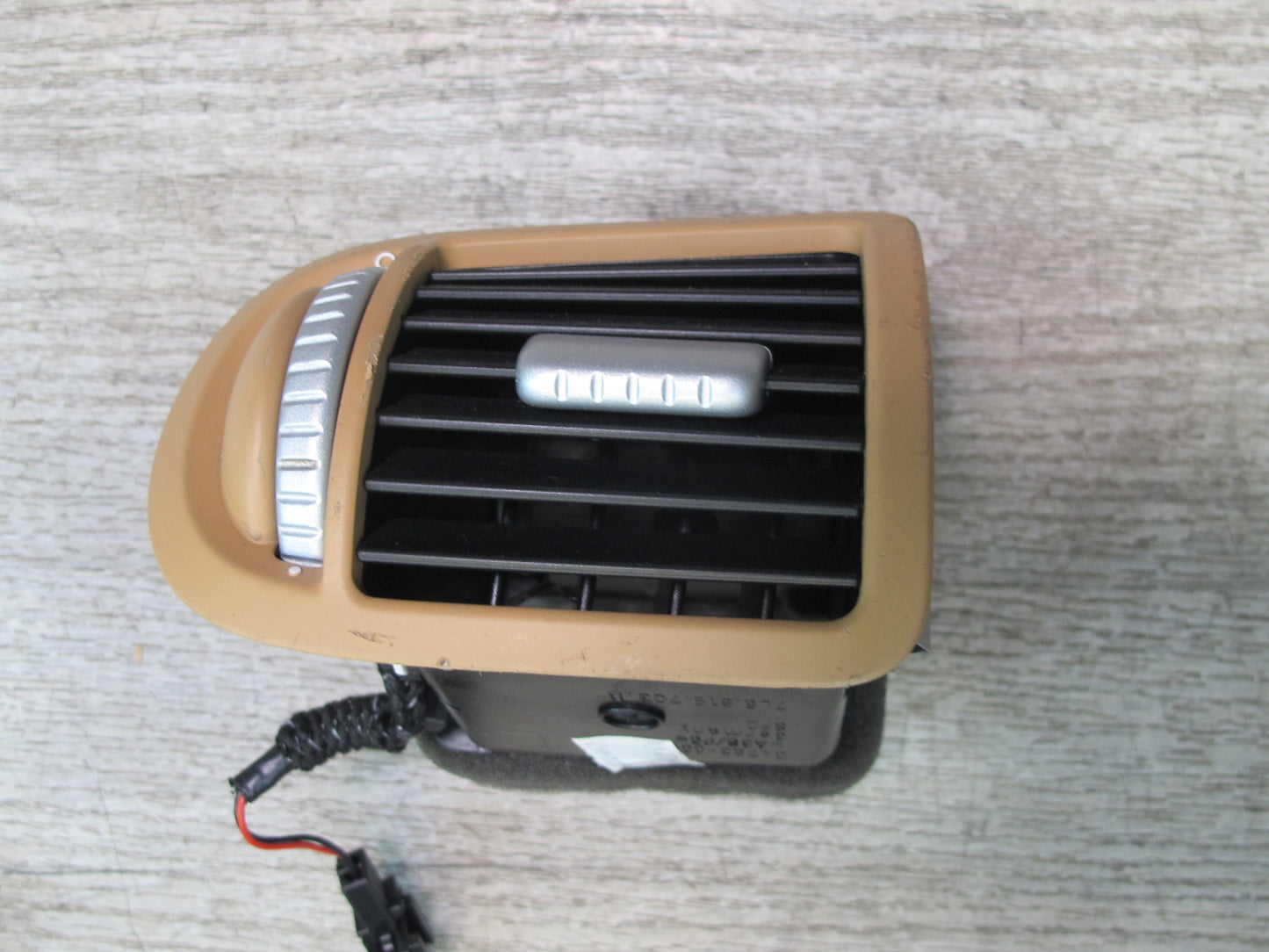 2003-2010 Porsche Cayenne 955 Dash Front Left & Right A/C Air Vent Set of 2