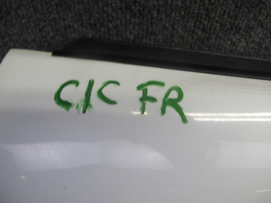 84-94 Chevrolet Corvette C4 Right Door Shell Panel White OEM