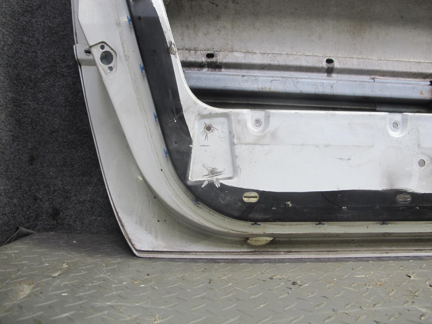 84-94 Chevrolet Corvette C4 Left Door Shell Panel White OEM