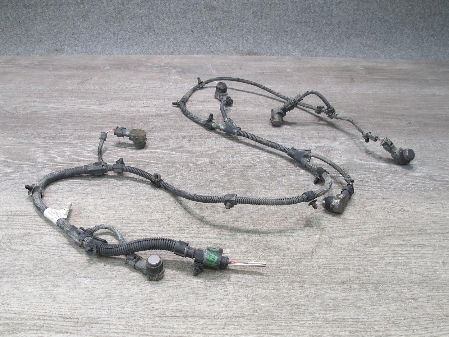 2006 Porsche Cayenne 955 Rear Bumper PDC Parking Distance Sensor Wiring Set